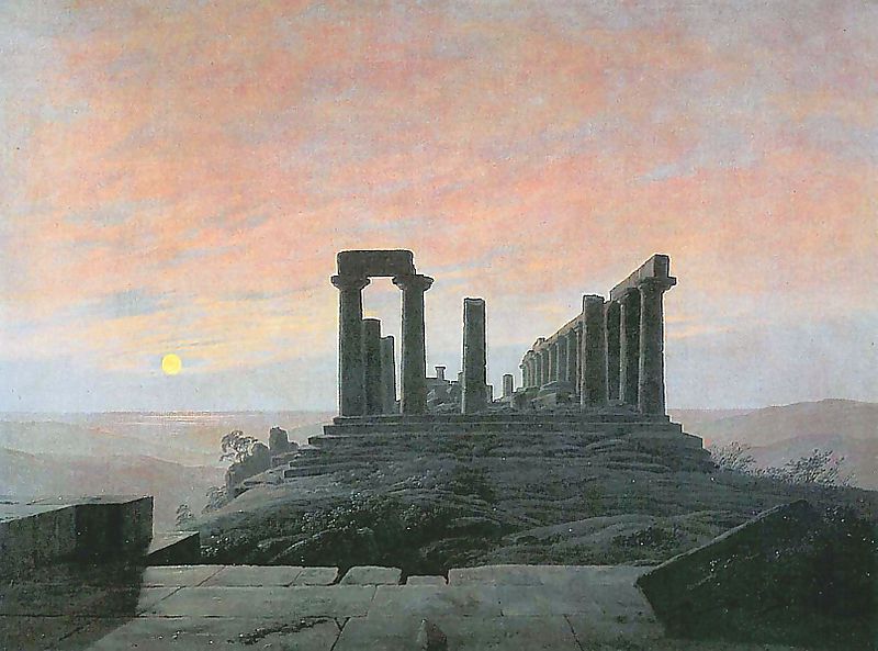 Der Tempel der Juno in Agrigent